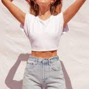 RILEY HIGH RISE DISTRESSED SHORT SIZE 27 GROOVE